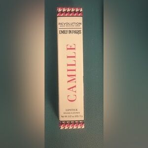 NWT! Revolution limited edition Emily in Paris  “Camille” lipstick